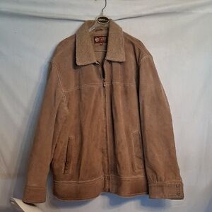 Wilsons Men's Suede Leather Jacket Size XL